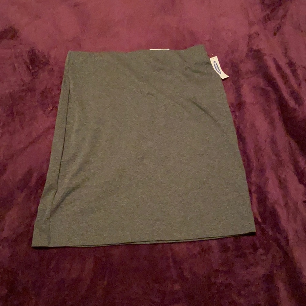 Gray Old Navy business skirt